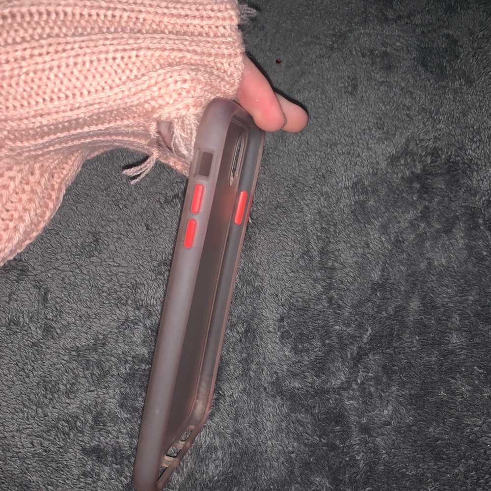 clear xs max iphone case